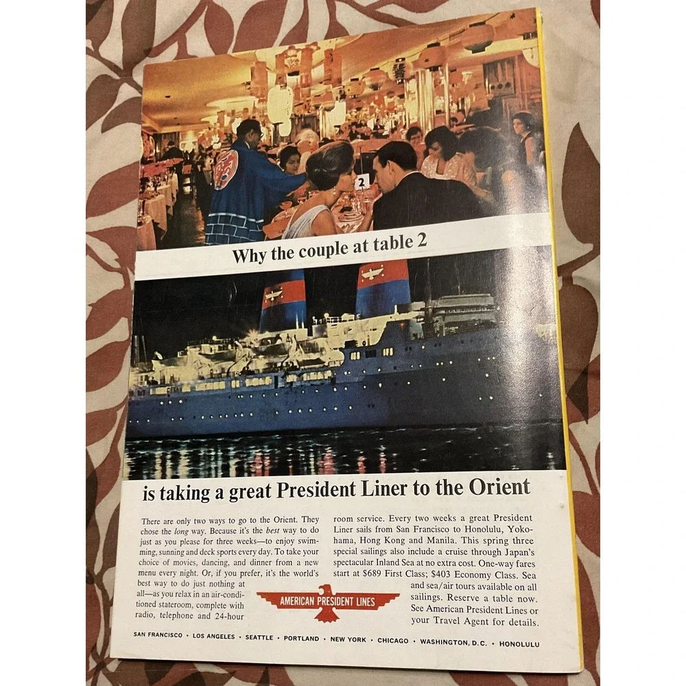 Vintage National Geographic Magazine March 1965 Vol 127 No 3‎ Spain Portugal